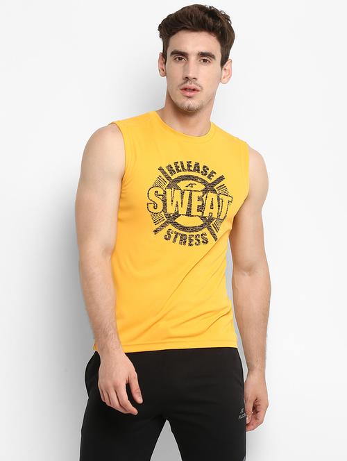 yellow printed t-shirt - 17922259 - Very Small Image - 1