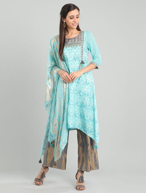 printed suit set - 17922624 - Very Small Image - 1