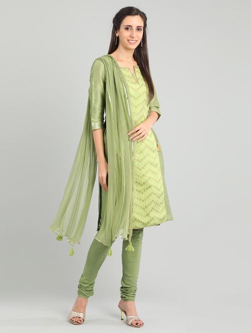 embroidered suit set - 17922631 - Very Small Image - 1