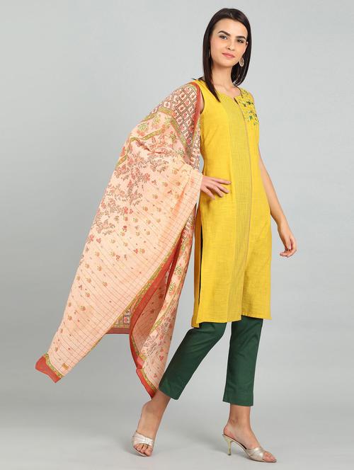 women's straight kurta - 17922821 - Very Small Image - 1
