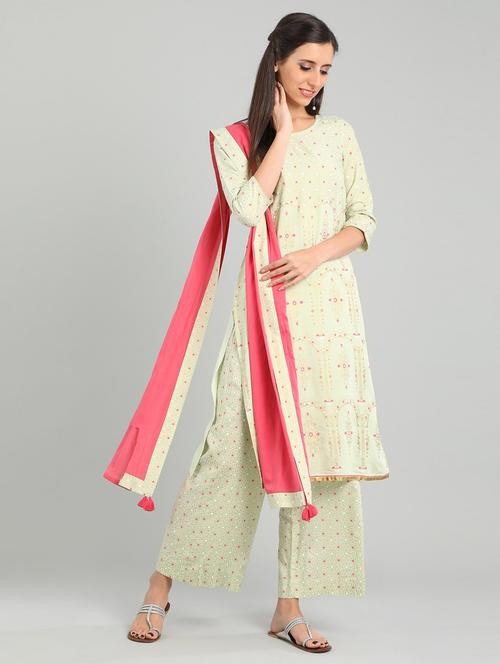 neo mint straight kurta - 17922847 - Very Small Image - 1