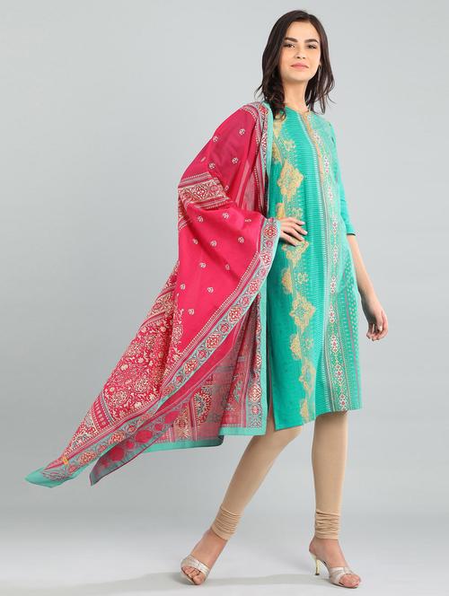 printed straight kurta - 17922870 - Very Small Image - 1