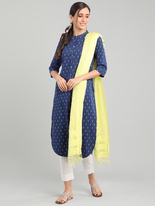 printed straight kurta - 17922903 - Very Small Image - 1