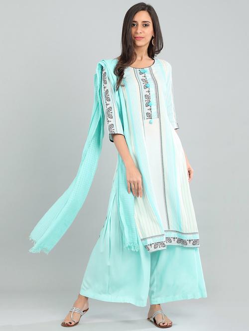 printed straight kurta - 17922926 - Very Small Image - 1