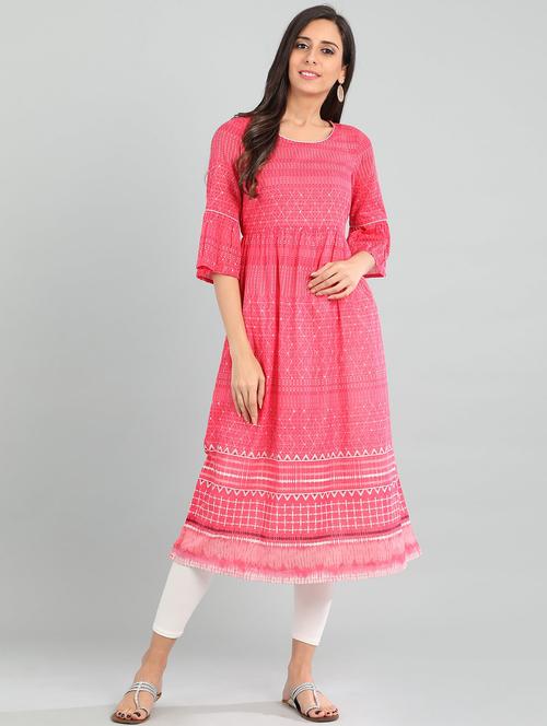 women's a-line kurta - 17923016 - Very Small Image - 1