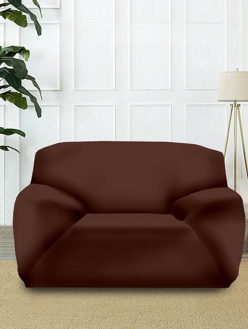 cortina spandex polyester single seatser sofa cover 145*90 - 17923916 - Very Small Image - 1