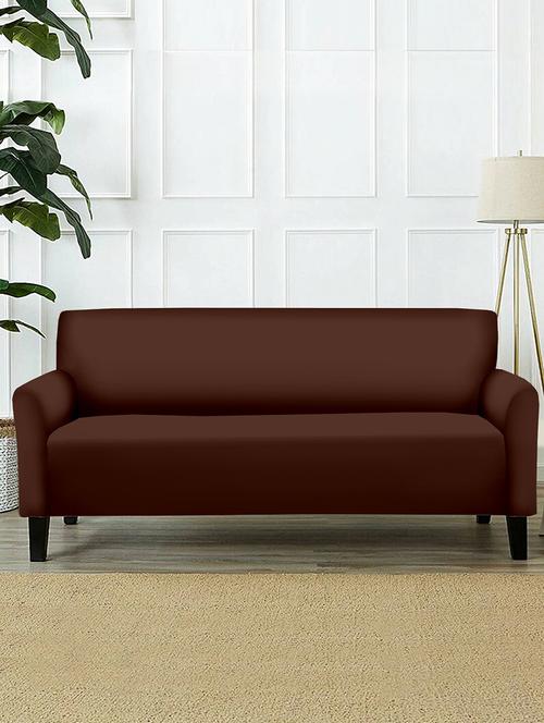 cortina spandex polyester two seatser sofa cover 185x145 - 17923917 - Very Small Image - 1