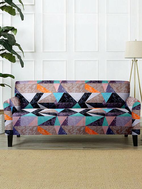 cortina spandex polyester two seatser sofa cover 185x145 - 17923920 - Very Small Image - 1