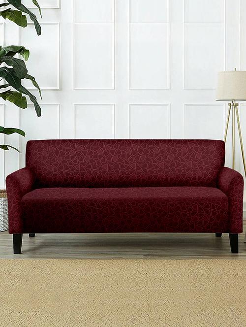 cortina spandex polyester two seatser sofa cover 185x145 - 17923944 - Very Small Image - 1