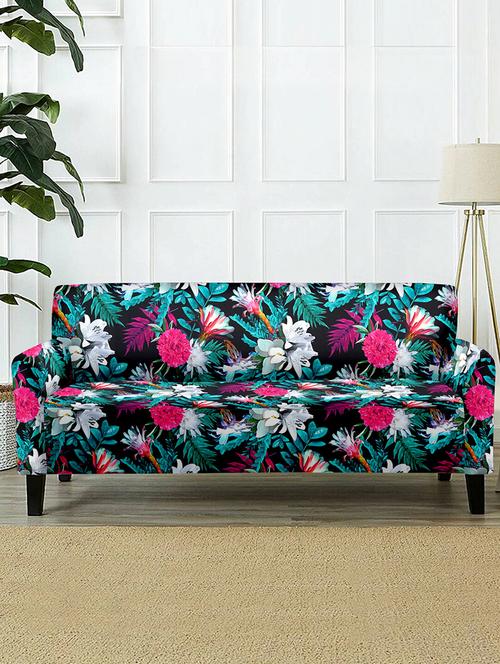 cortina spandex polyester three seatser sofa cover 230*185 - 17923951 - Very Small Image - 1