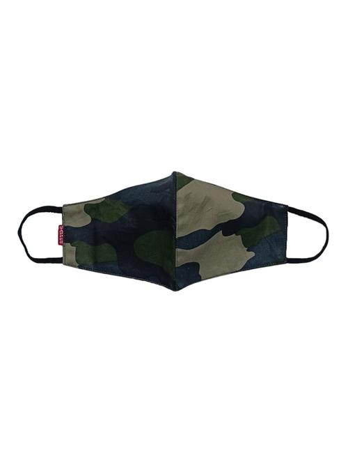 multi colored cotton printed mask - 17924439 - Very Small Image - 1
