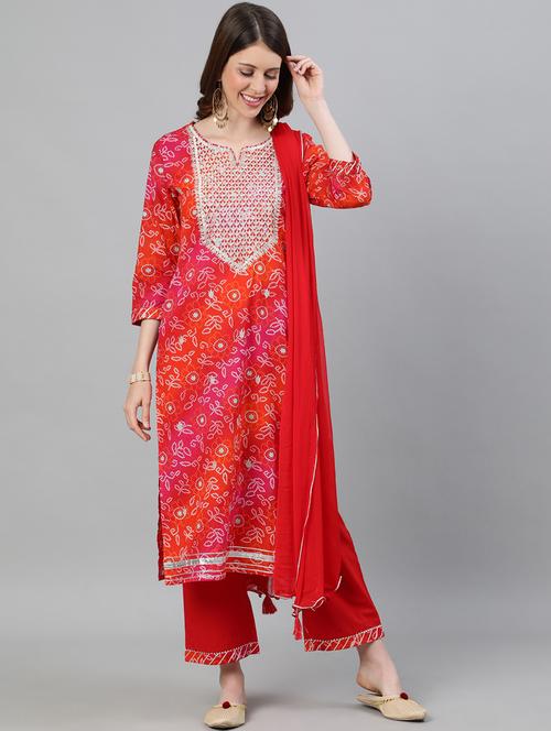 printed suit set - 17924497 - Very Small Image - 1