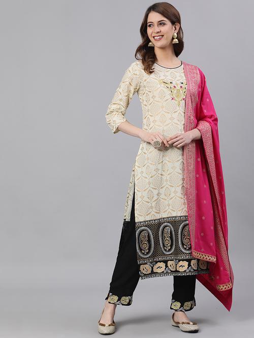 printed suit set - 17924534 - Very Small Image - 1