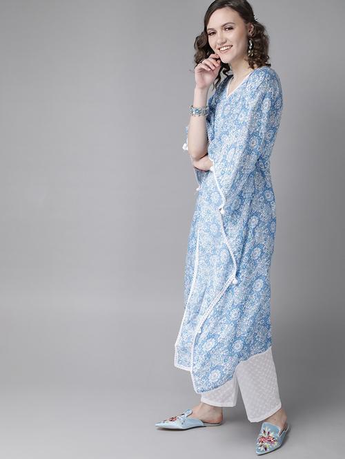 printed kaftan set - 17924549 - Very Small Image - 1