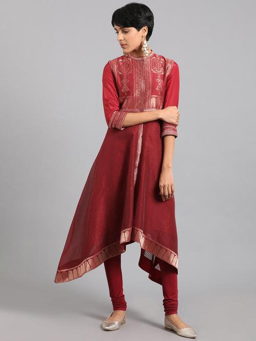 women's asymmetric kurta - 17924787 - Very Small Image - 1
