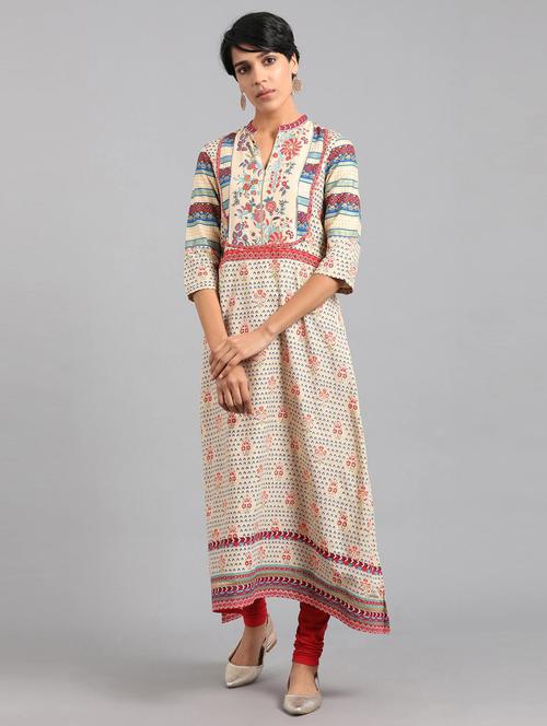 women's a-line kurta - 17924804 - Very Small Image - 1