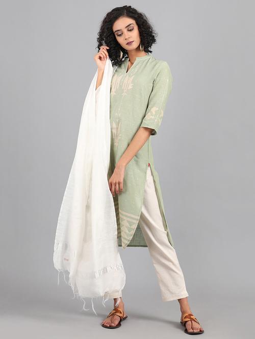 women's straight kurta - 17924932 - Very Small Image - 1