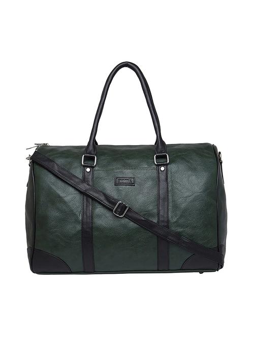green leatherette (pu) dufflebag - 17925362 - Very Small Image - 1
