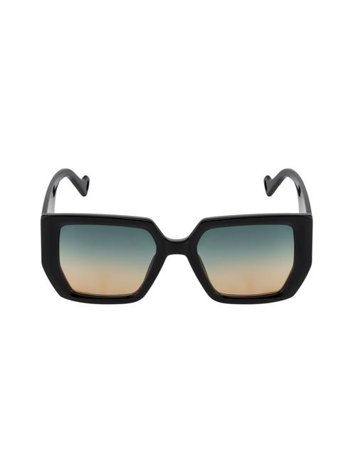 ted smith unisex square black sunglass - 17925435 - Very Small Image - 1
