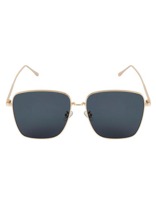 ted smith unisex square gold sunglass - 17925437 - Very Small Image - 1