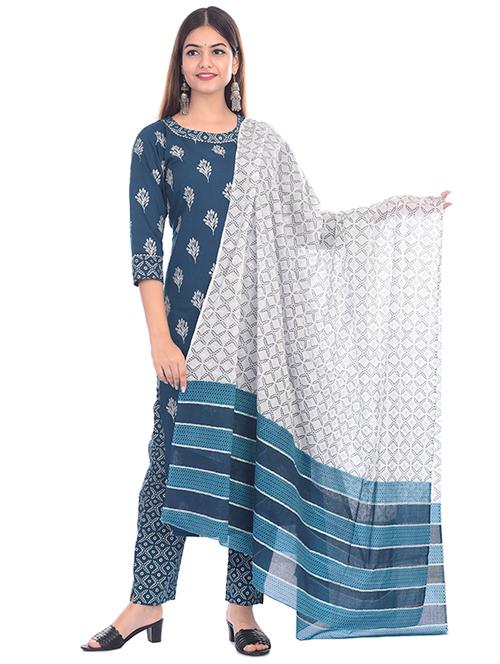 printed suit set - 17925976 - Very Small Image - 1