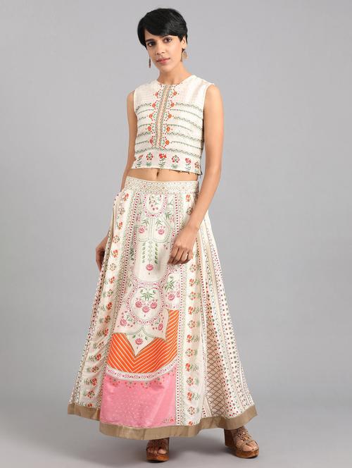 floral skirt top set - 17926430 - Very Small Image - 1