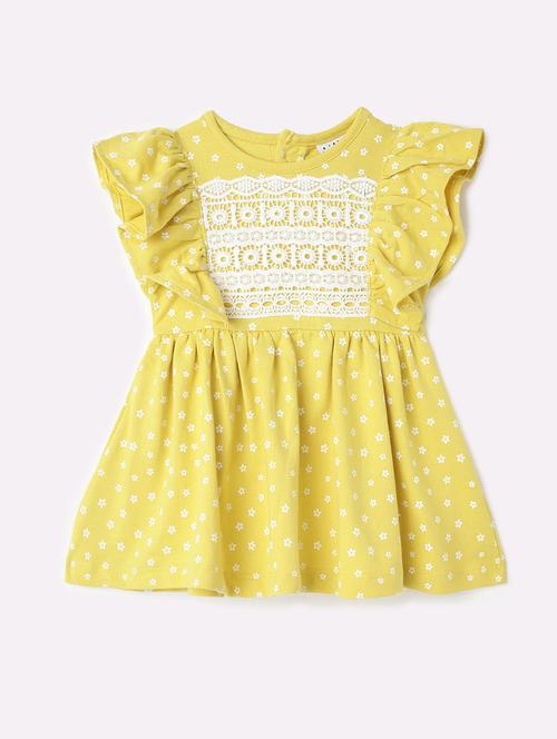 yellow floral regular top - 17926928 - Very Small Image - 1