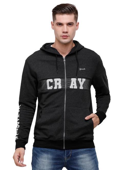 grey printed cut & sew sweatshirt - 17927163 - Very Small Image - 1