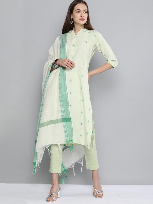 self design unstitched suit - 17927244 - Very Small Image - 1