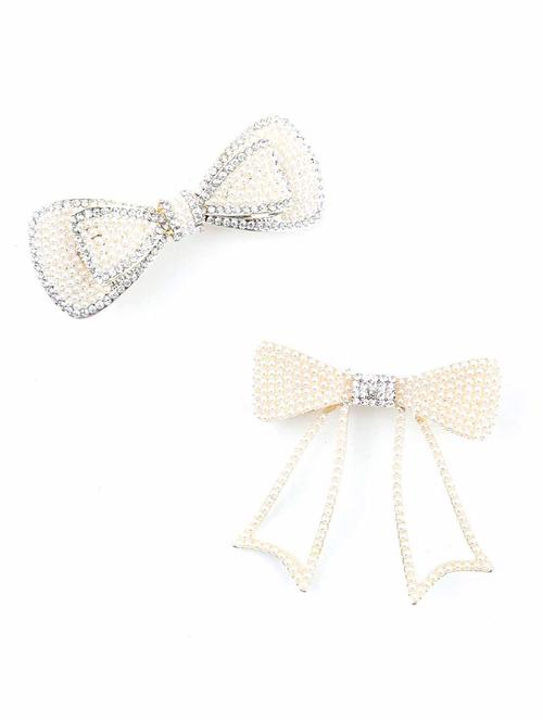 odette princess bow embellished hairclips - 17927669 - Very Small Image - 1