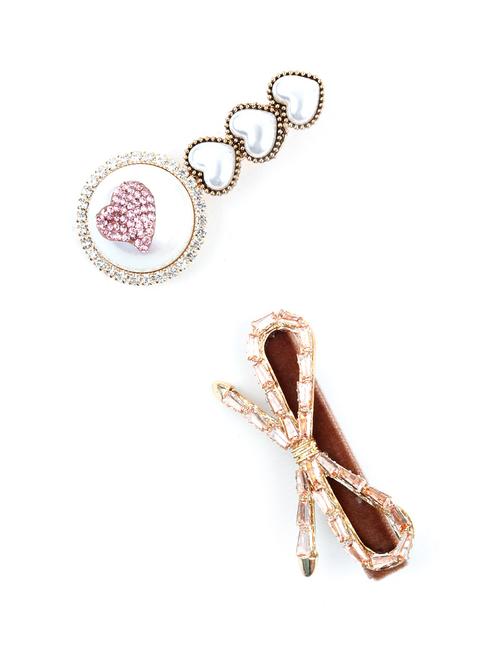sweetheart decorative hairclips - 17927679 - Very Small Image - 1
