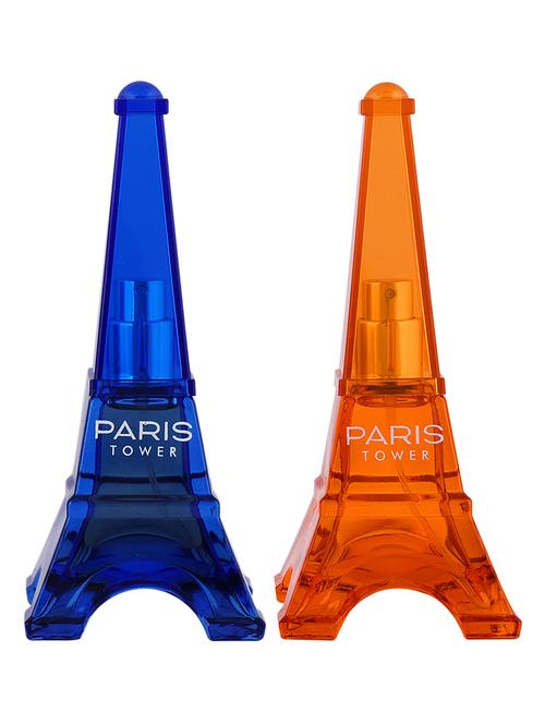 sweet heart orange and blue paris tower eau de parfum, 40ml (pack of 2) - 17928062 - Very Small Image - 1