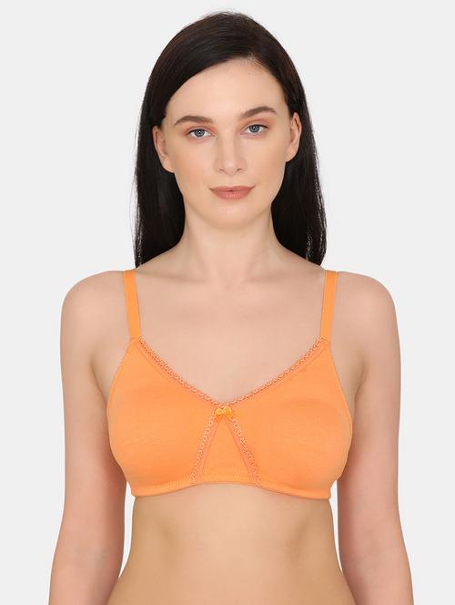 orange solid t-shirt bra - 17928183 - Very Small Image - 1