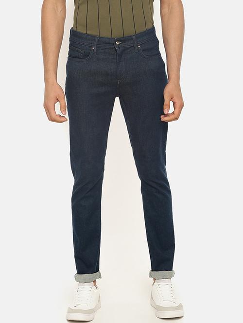 dark blue light washed denim jeans - 17928659 - Very Small Image - 1