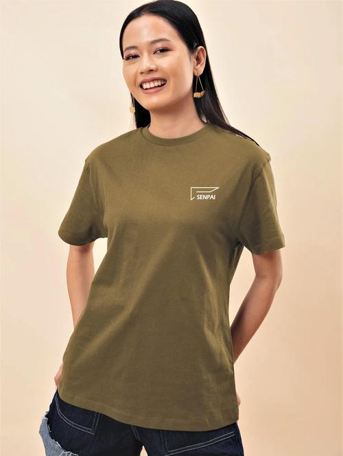 women's plain round neck t-shirt - 17929333 - Very Small Image - 1