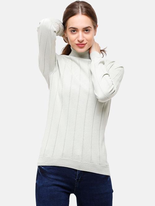 turtle neck solid pullover - 17929341 - Very Small Image - 1