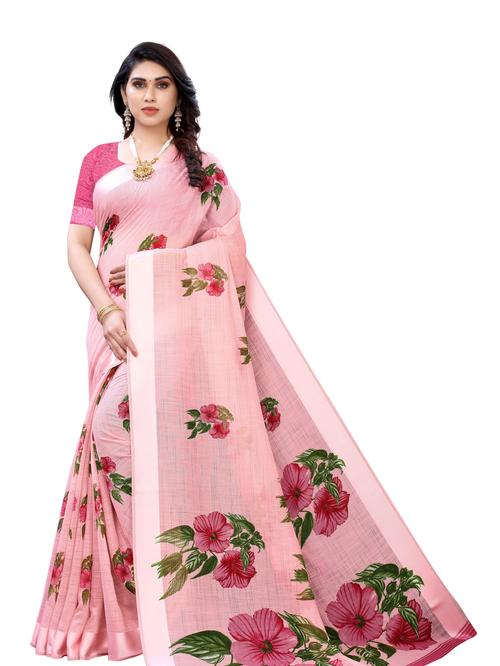 fancy printed cotton silk saree - 17929728 - Very Small Image - 1