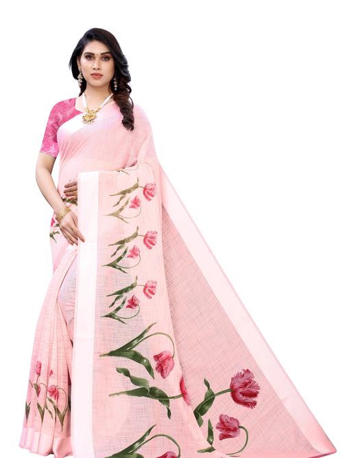 fancy printed cotton silk saree - 17929731 - Very Small Image - 1