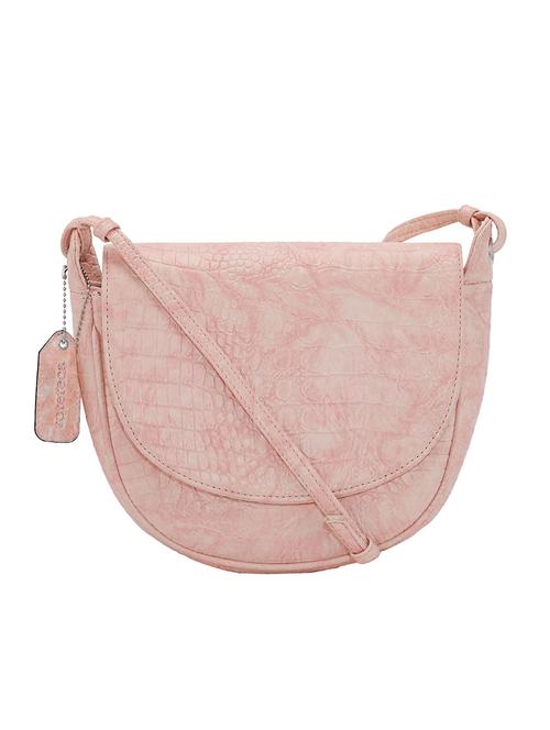 pink leatherette (pu) sling bag - 17930207 - Very Small Image - 1