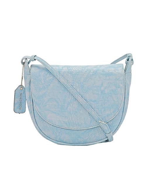 blue leatherette (pu) sling bag - 17930208 - Very Small Image - 1