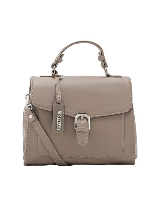 beige leatherette (pu) sling bag - 17930256 - Very Small Image - 1