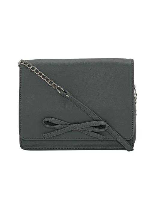 green leatherette (pu) sling bag - 17930277 - Very Small Image - 1