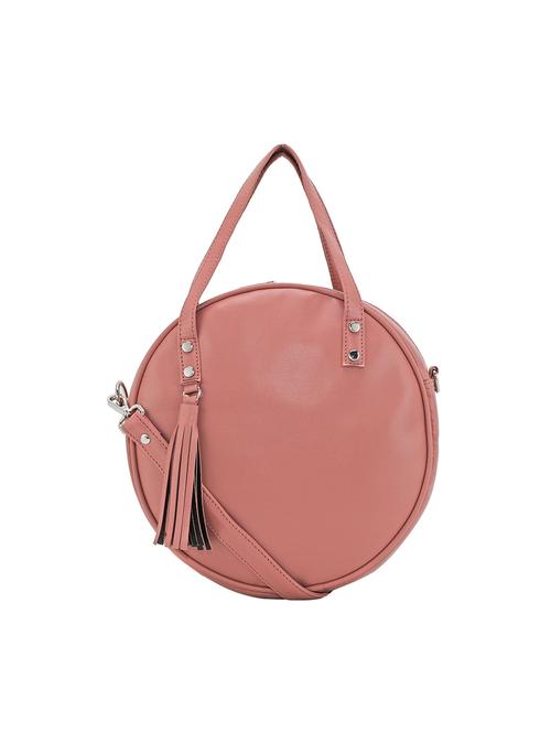 pink leatherette (pu) sling bag - 17930280 - Very Small Image - 1
