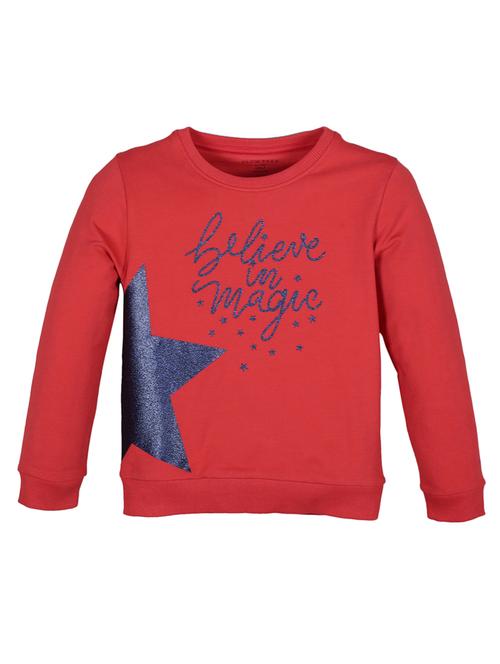 front print crew neck sweatshirt - 17931329 - Very Small Image - 1