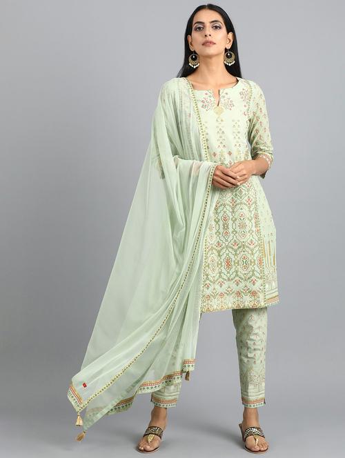 printed suit set - 17933131 - Very Small Image - 1