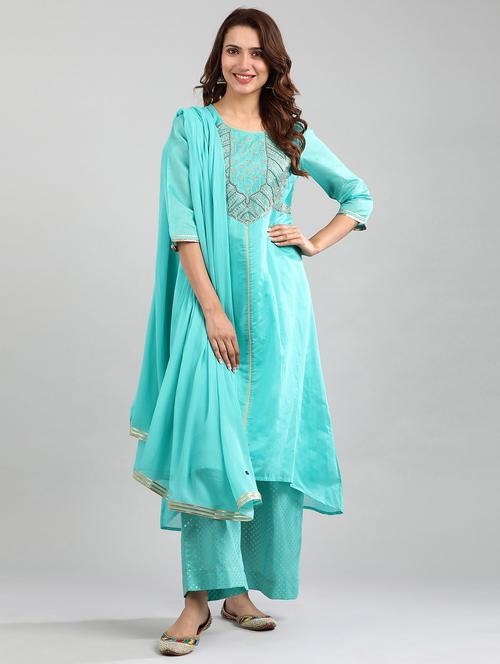 embroidered suit set - 17933153 - Very Small Image - 1