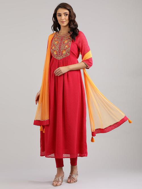 embroidered suit set - 17933157 - Very Small Image - 1