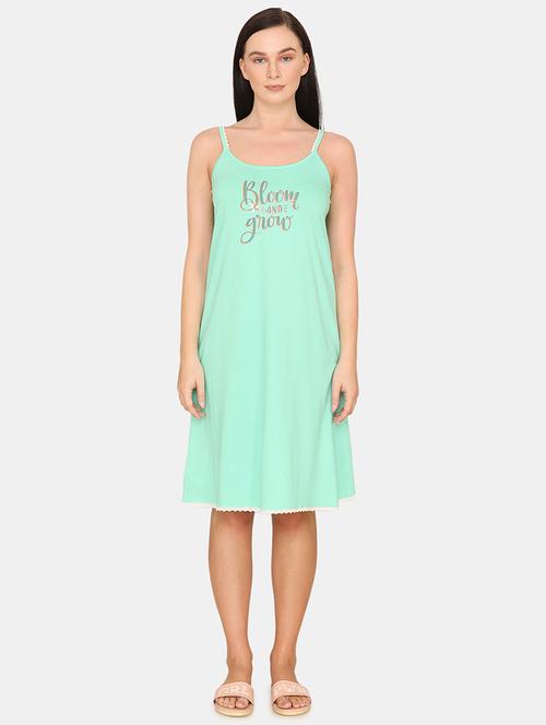 cami neck printed sleepshirt - 17933786 - Very Small Image - 1