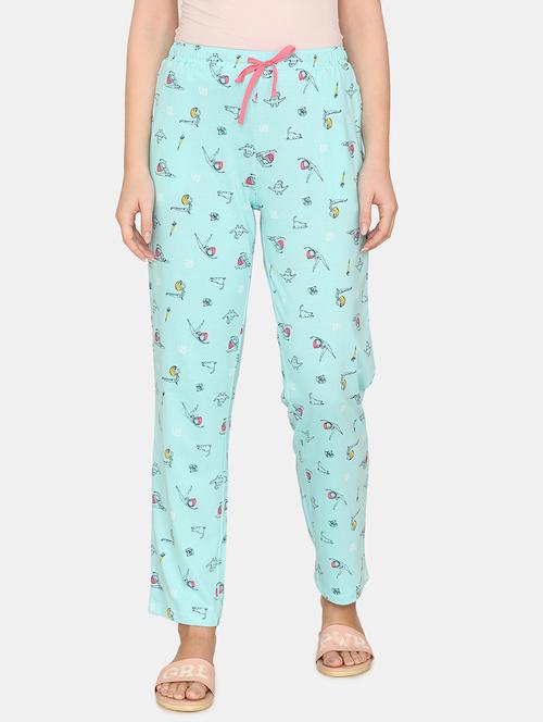 drawstring waist printed pajama - 17933819 - Very Small Image - 1