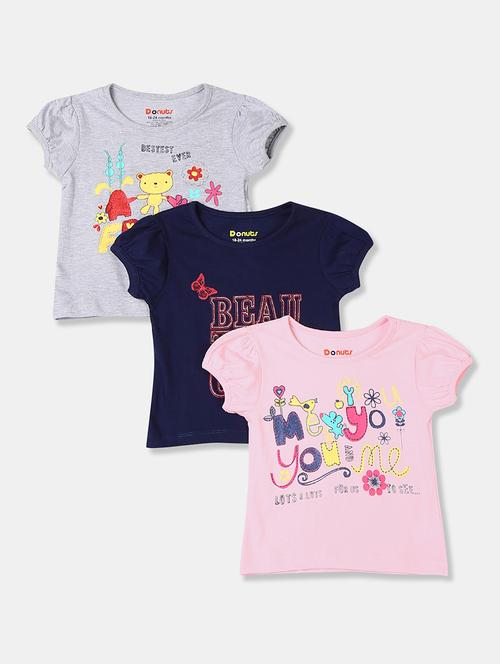 set of 3 printed tee - 17934470 - Very Small Image - 1